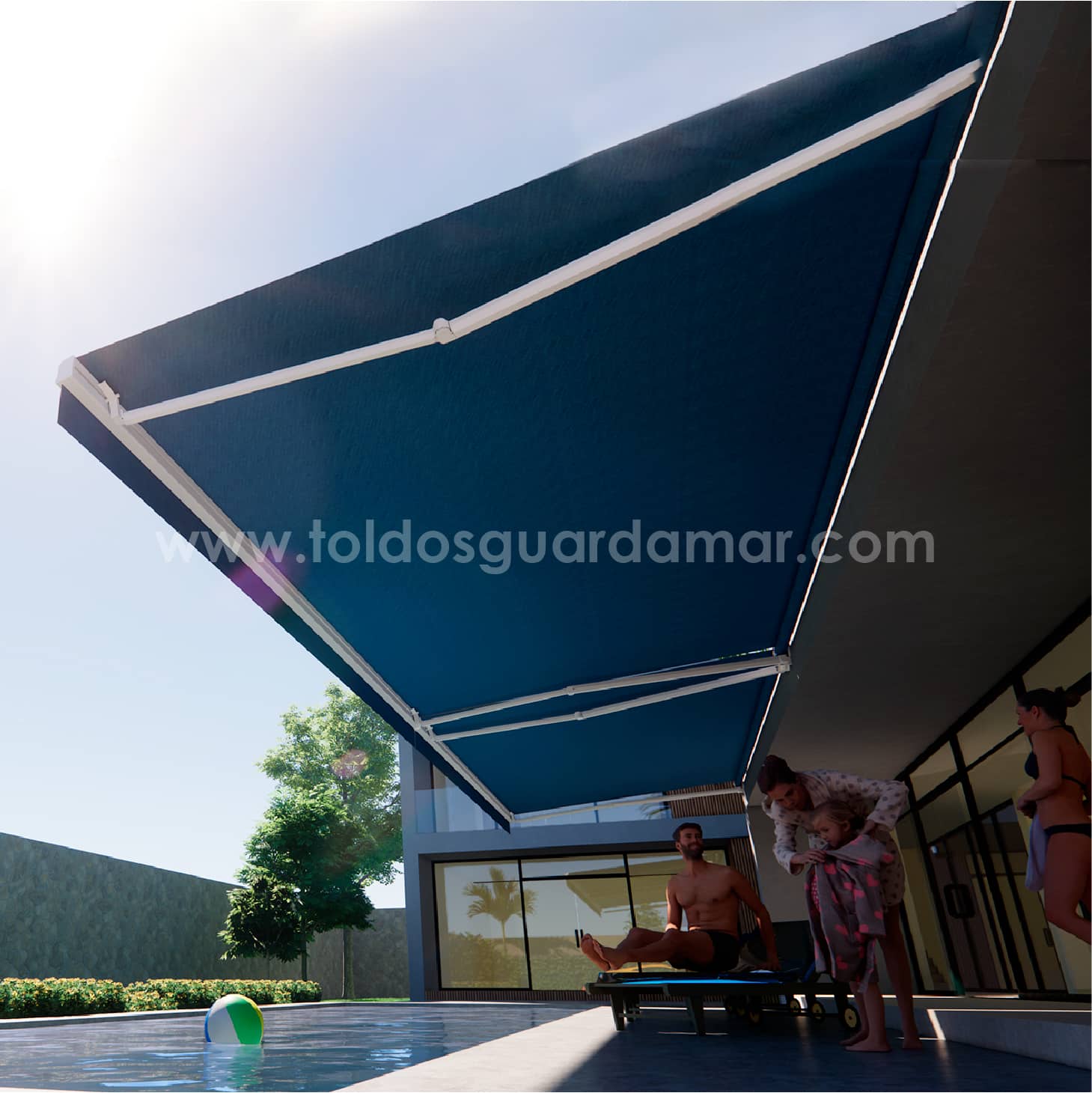 06 EXTENSIBLE ARMS AWNING TOLDOS GUARDAMAR